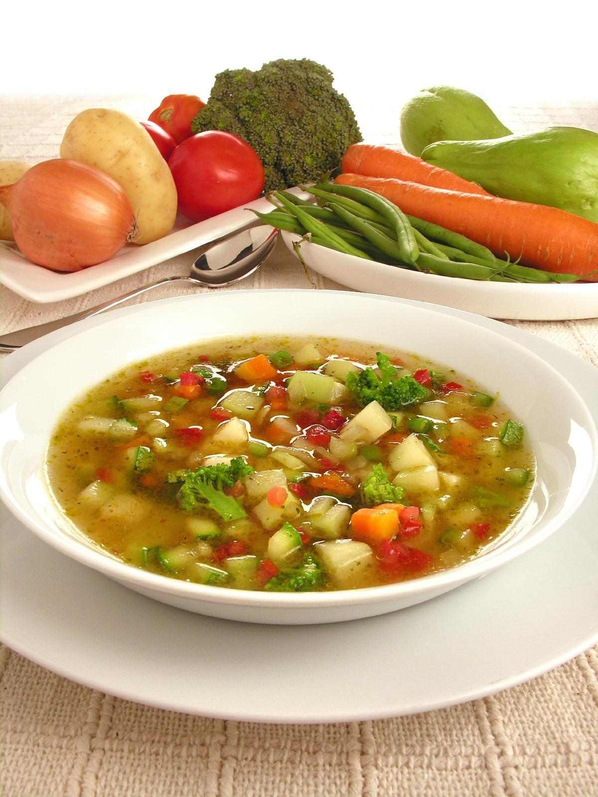 Sopa de legumes 