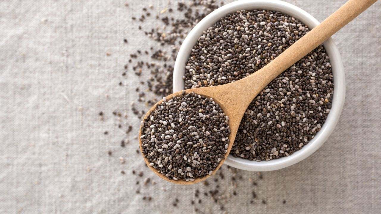 A semente de chia é um alimento rico em nutrientes